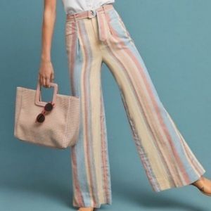 Anthropologie linen pants